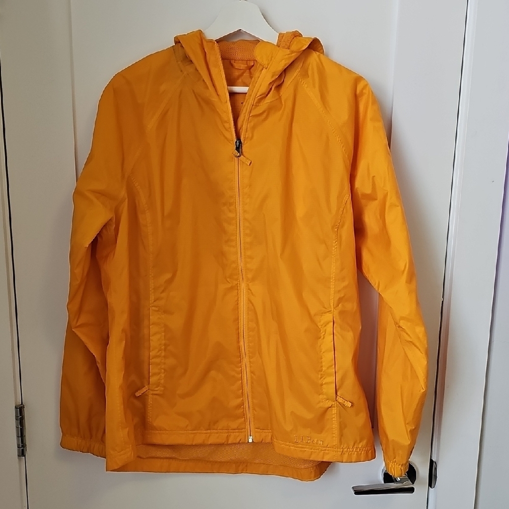 L.L. Bean Vibrant Orange Jacket